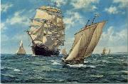 unknow artist, Seascape, boats, ships and warships. 71